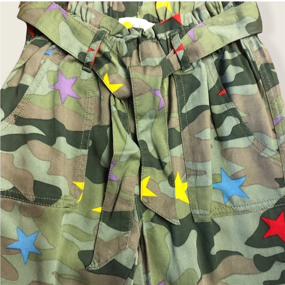 Mini Boden Camouflage Star Print Kids Casual Bottoms - Picture 2 of 6